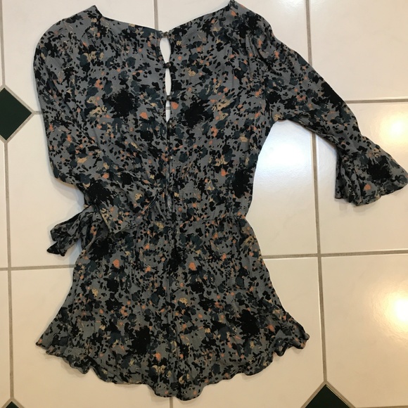 Free People floral romper - Picture 2 of 4
